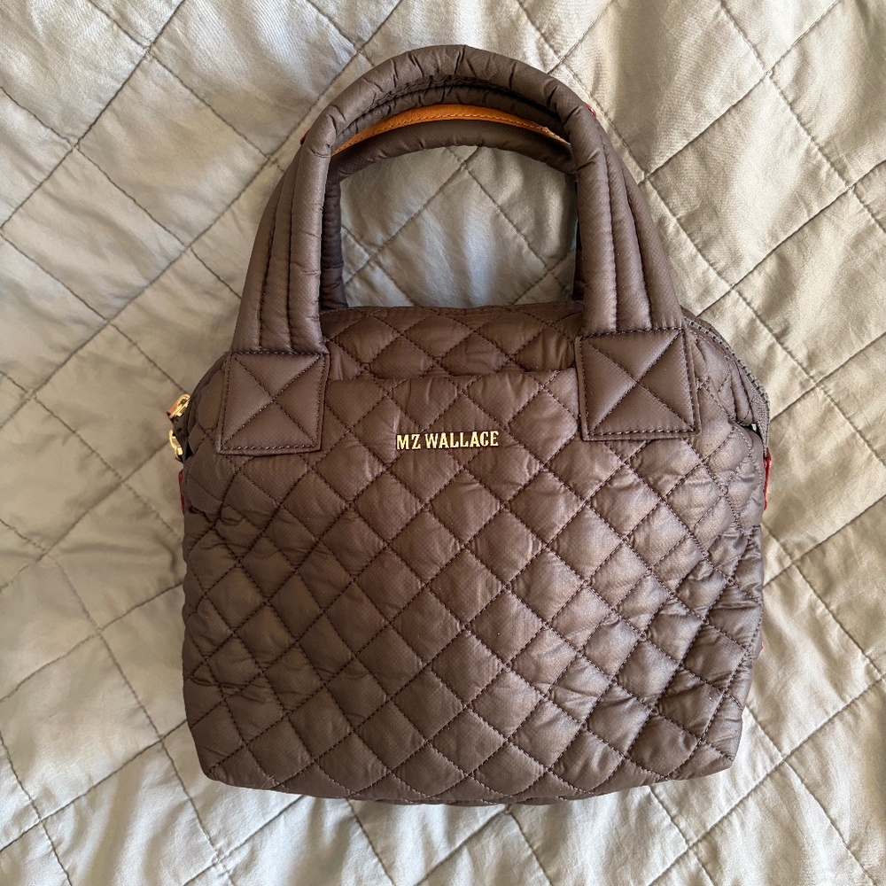 MZ Wallace Small Sutton Deluxe Crossbody Bag - Magnet